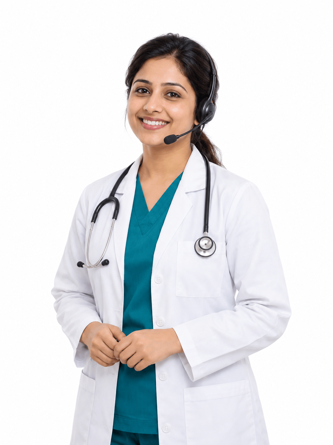 Doctor on a call explaining which test you need